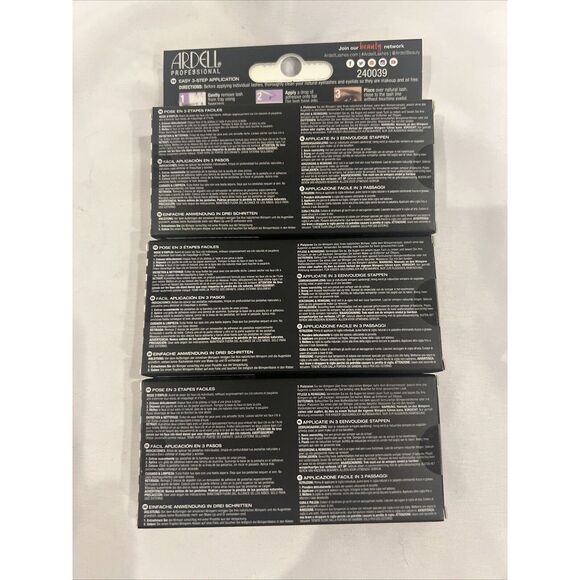 ARDELL Faux Mink Individuals Set Of 3‎ - Lightweight, Knot Free SHORT - Picture 2 of 4